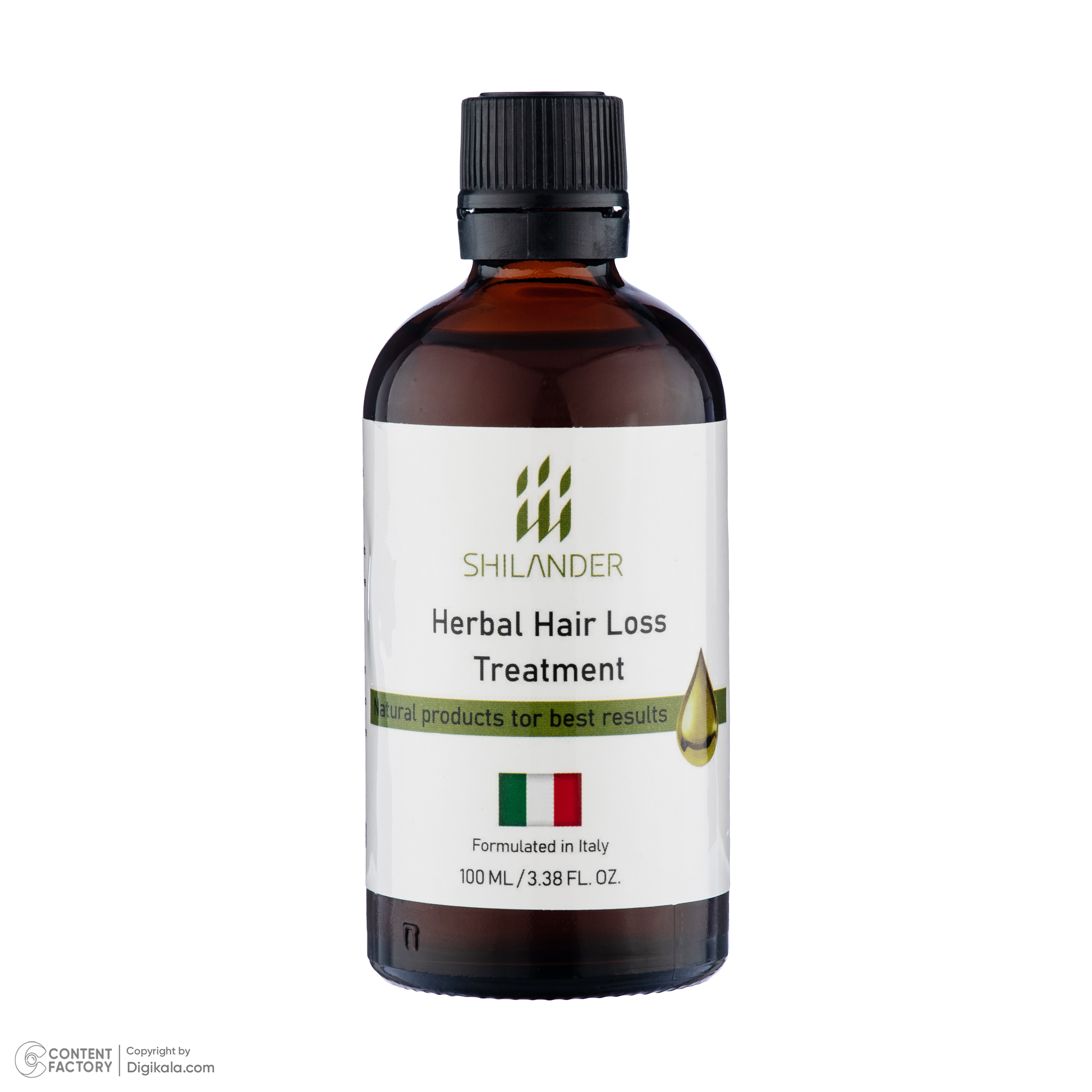 تونیک ضد ریزش مو شیلاندر مدل Herbal حجم 100 میلی لیتر