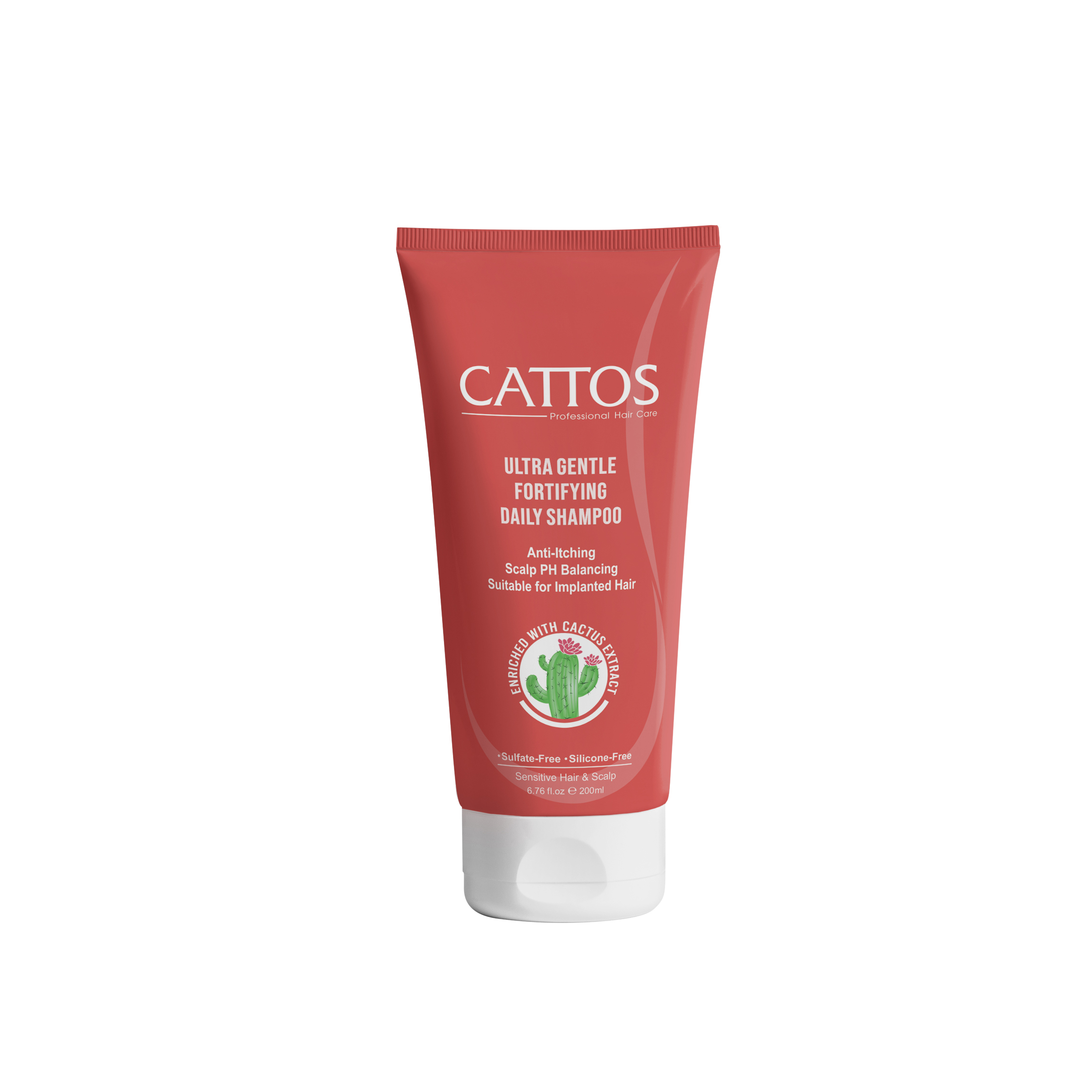 شامپو تقویت کننده مو کاتوس مدل ULTRA حجم 200 میلی لیتر بسته 2 عددی