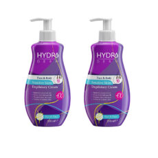 کرم موبر بانوان هیدرودرم مدل sensitive  حجم 330 میلی لیتر مجموعه 2 عددی