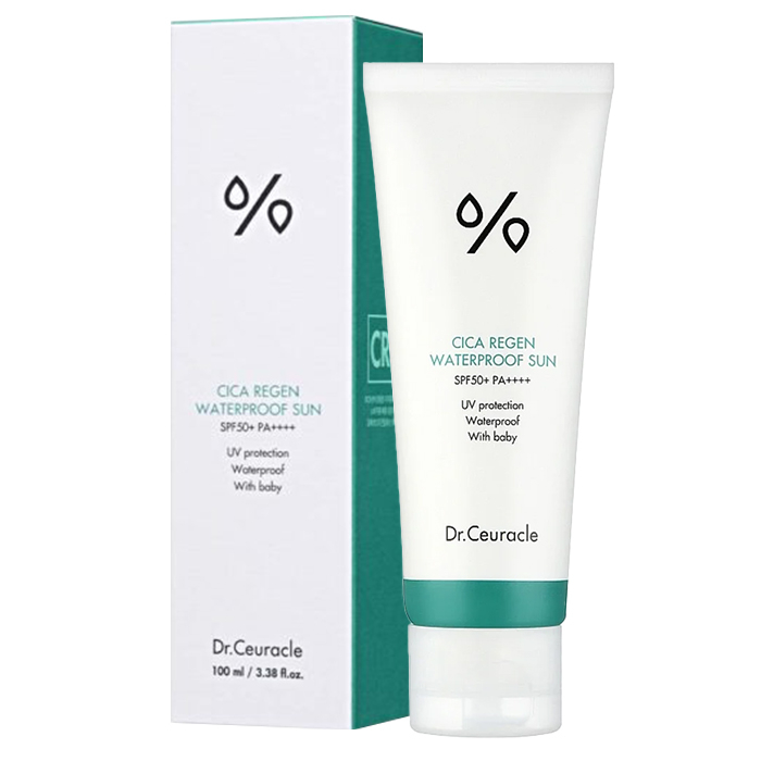 کرم ضد آفتاب بی رنگ صورت و بدن دکتر سراکل SPF 50 مدل سیکا ریجن محافظ در برابر اشعه UVA و UVB مناسب برای انواع پوست حجم 100 میلی لیتر