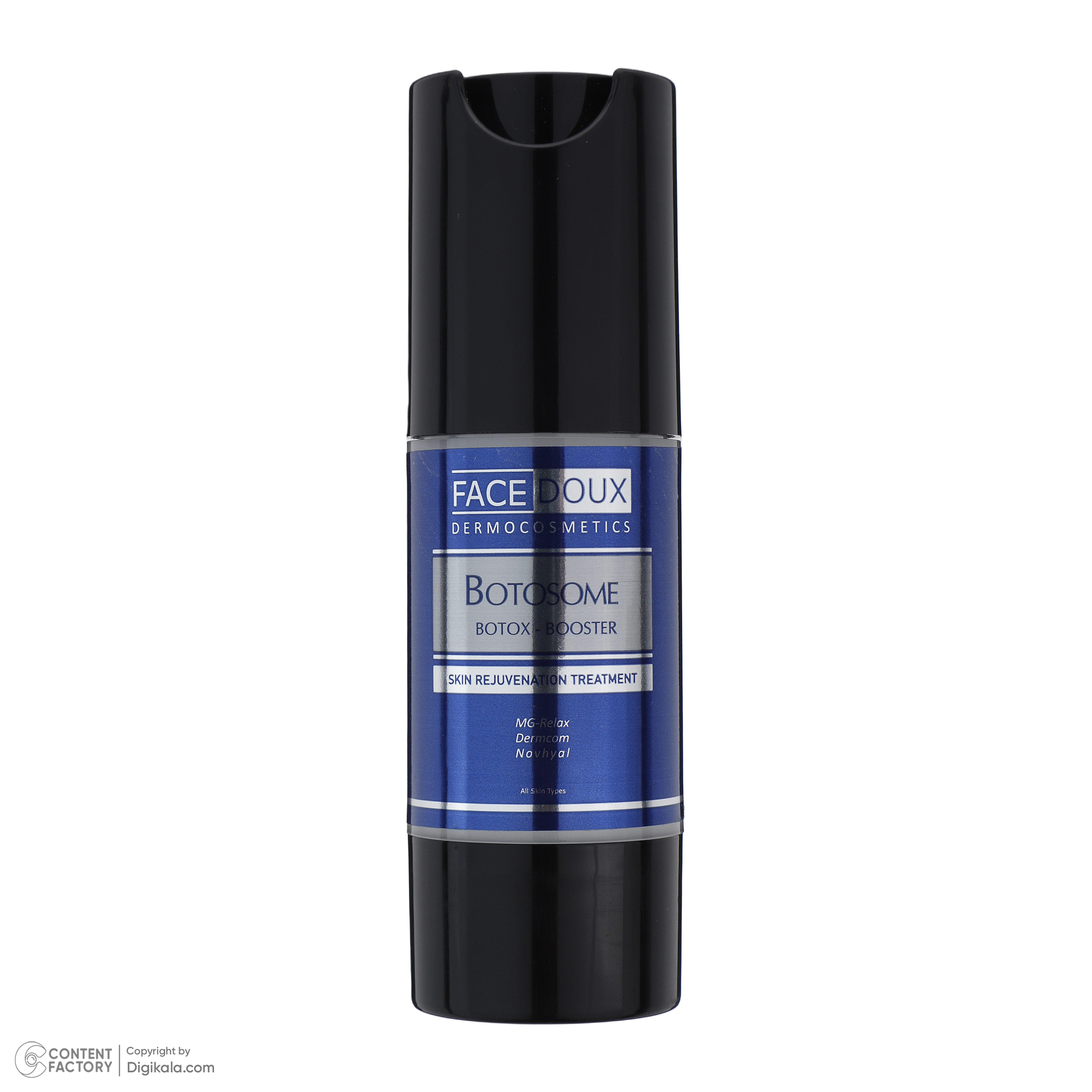 لوسیون ضد چروک فیس دوکس مدل بوتوزوم مناسب برای انواع پوست حجم 30 میلی لیتر