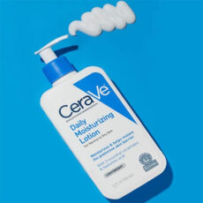 لوسیون مرطوب کننده سراوی مدل هیالورونیک اسید مناسب پوست خشک و معمولی حجم 237 میلی لیتر