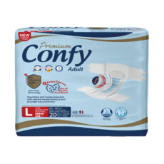 پوشک بزرگسالان کانفی کد Pa7444 سایز لارج  بسته 20 عددی