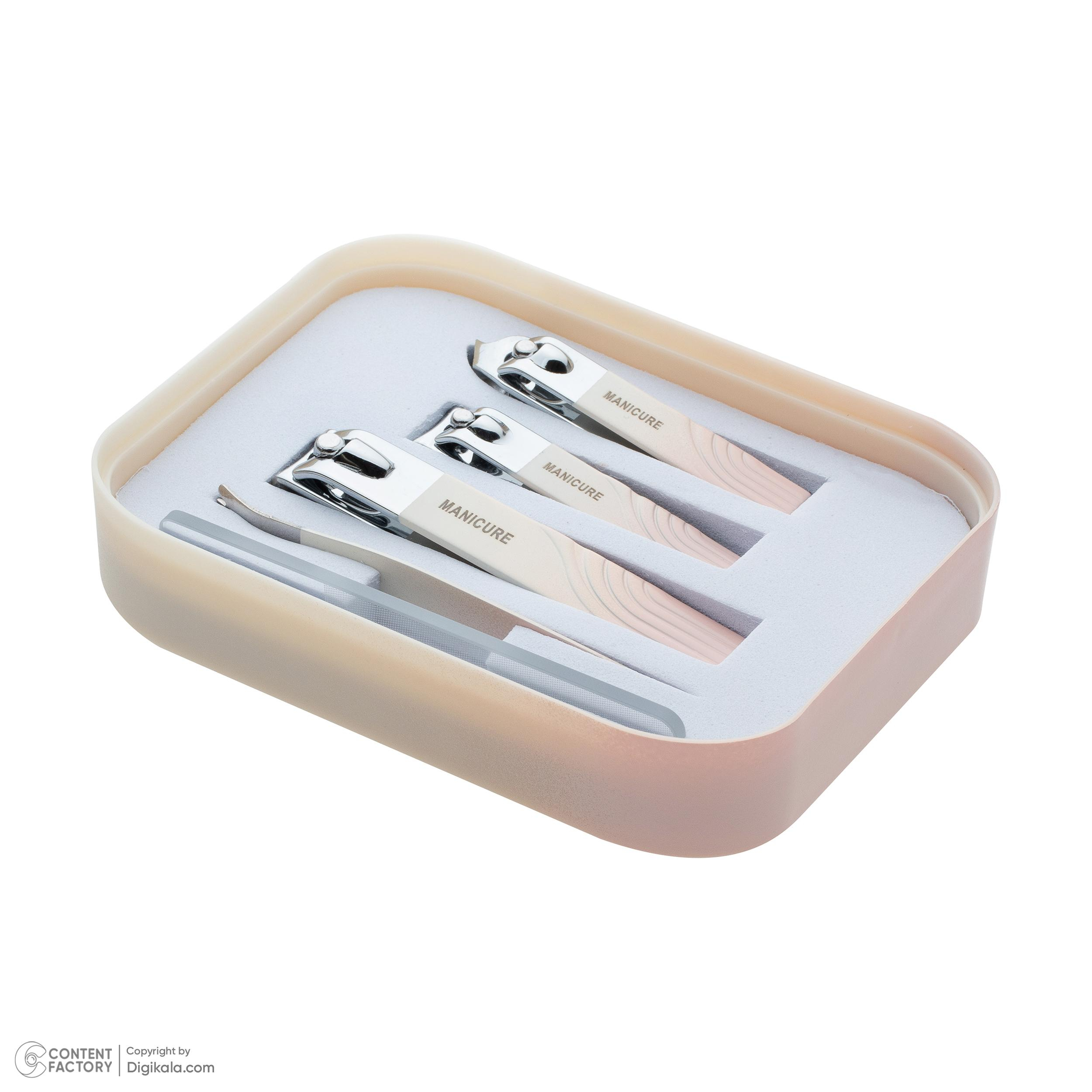 ست مانیکور و پدیکور مدل سفری بسته 5 عددی