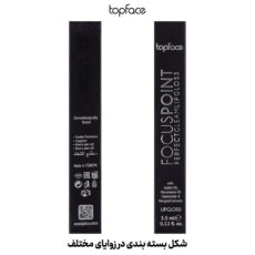 رژ لب مایع تاپ فیس مدل Perfect Gleam Lip Gloss Focus Point شماره 114