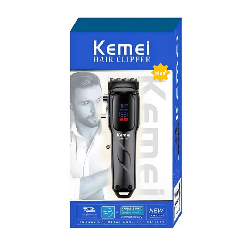 ماشین اصلاح موی سر و صورت شارژی کیمی مدل KM-1550plus