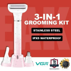 ماشین اصلاح موی بدن بانوان وی جی ار مدل V-611