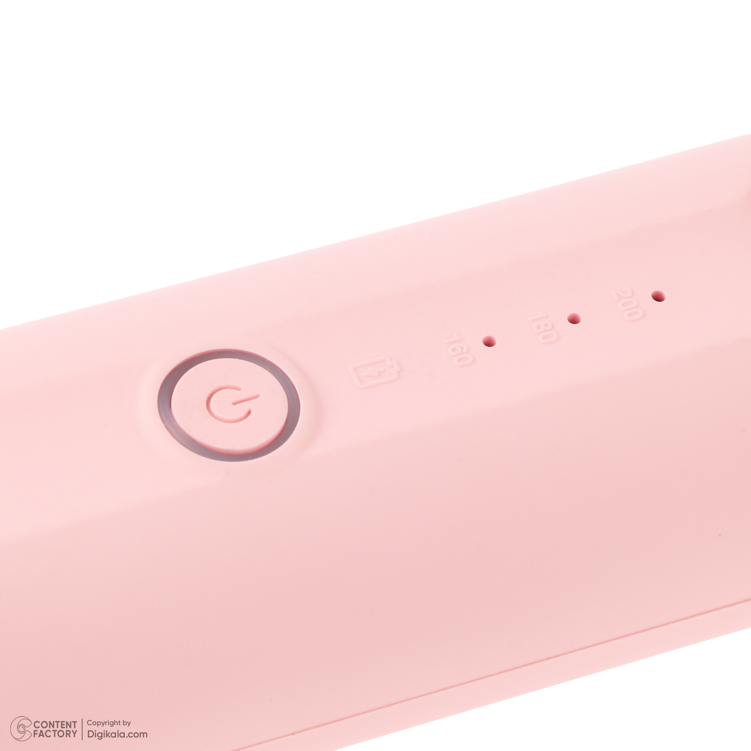 برس حرارتی مدل بیسیم کد S7، با صفحات متوسط از جنس سرامیک، دارای شانه و دو عدد کلیپس، گستره دما 180 تا 200 درجه سانتیگراد، به همراه کابل USB پنجاه سانتیمتری