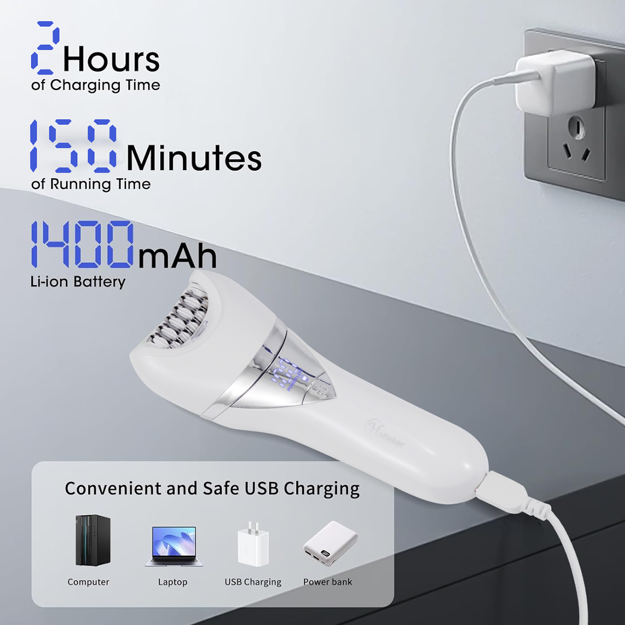 اپیلاتور هاتکر مدل HT-576