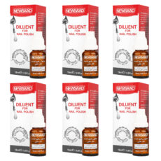 محلول رقیق کننده لاک ناخن نیوساد مدل DILUENT6 حجم 18 میلی لیتر مجموعه 6 عددی