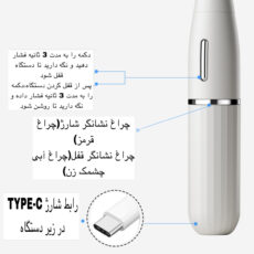 ست اصلاح موی بدن بانوان کیمی مدل KM-3523