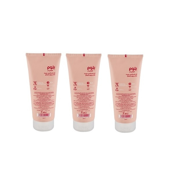 ژل شستشو صورت بلوم مدل شکوفه گیلاس مناسب برای پوست معمولی حجم 200 میلی لیتر بسته 3 عددی