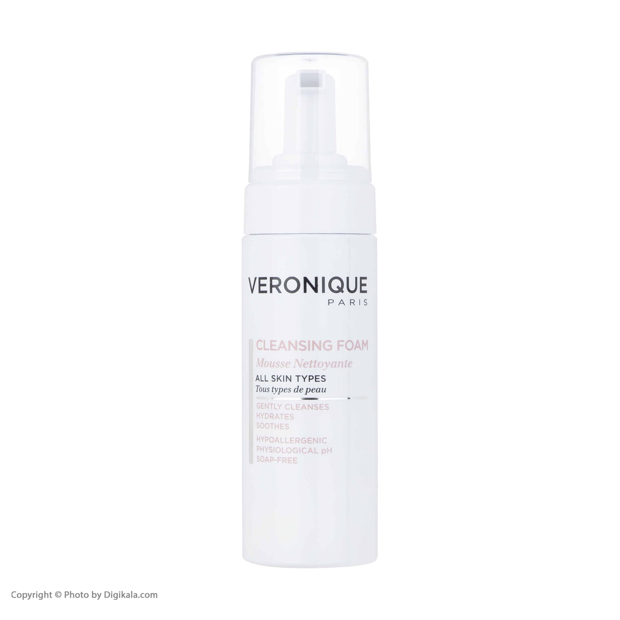 فوم شستشو صورت ورونیک مدل Hypoallergenic حجم 150 میلی لیتر