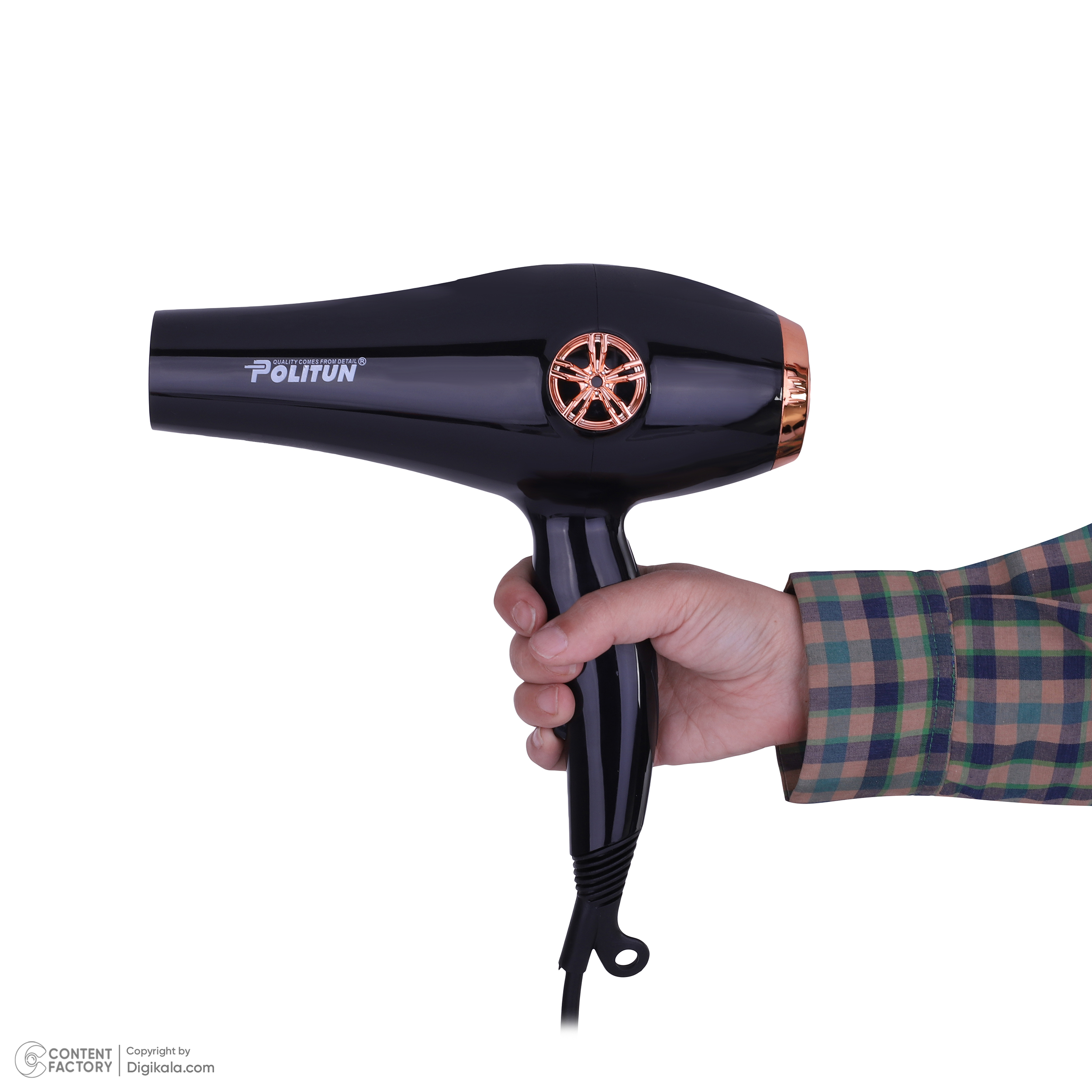 سشوار حرفه‌ای 5000 وات پولیتون مدل PT-V8