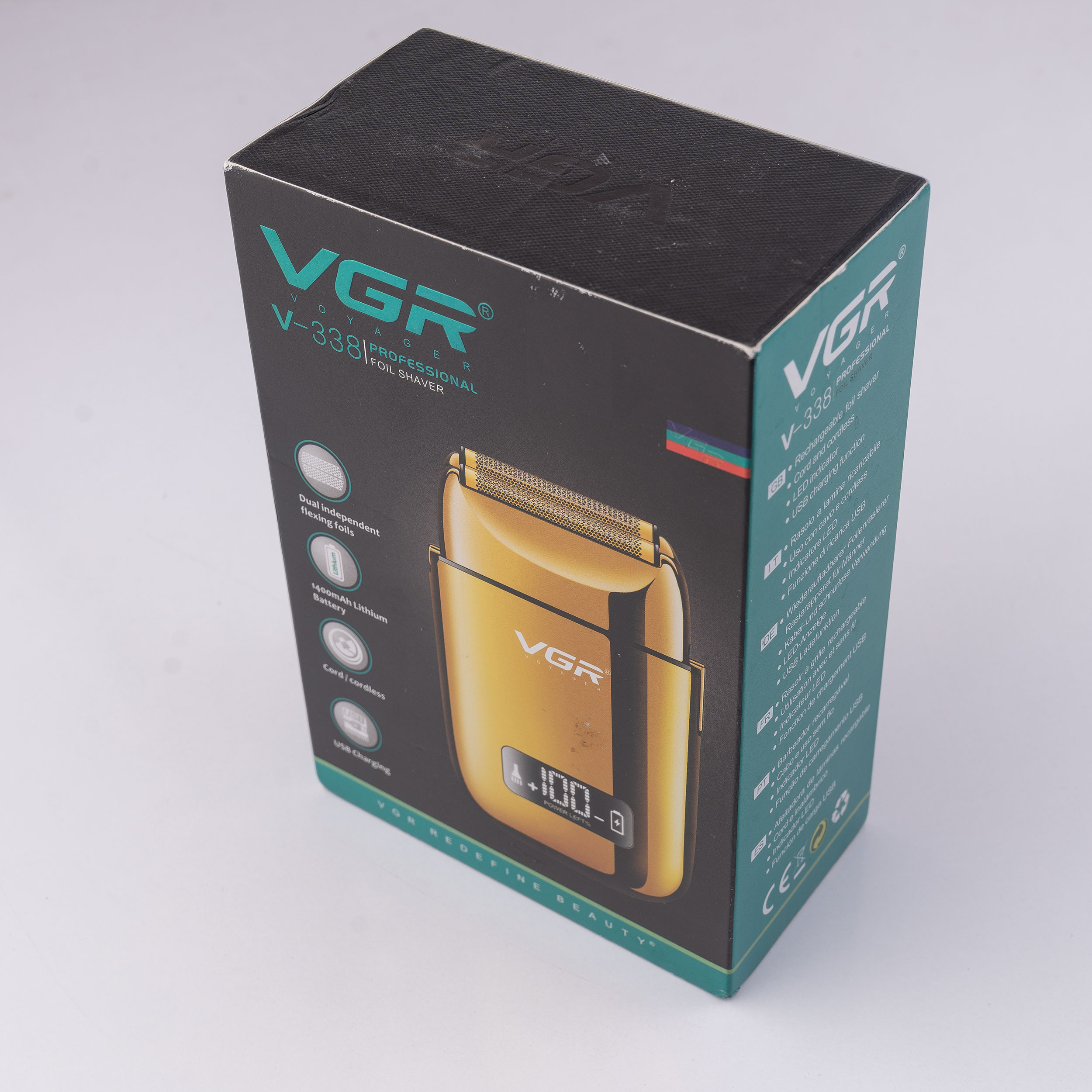 ماشین اصلاح موی صورت وی جی ار مدل V-338