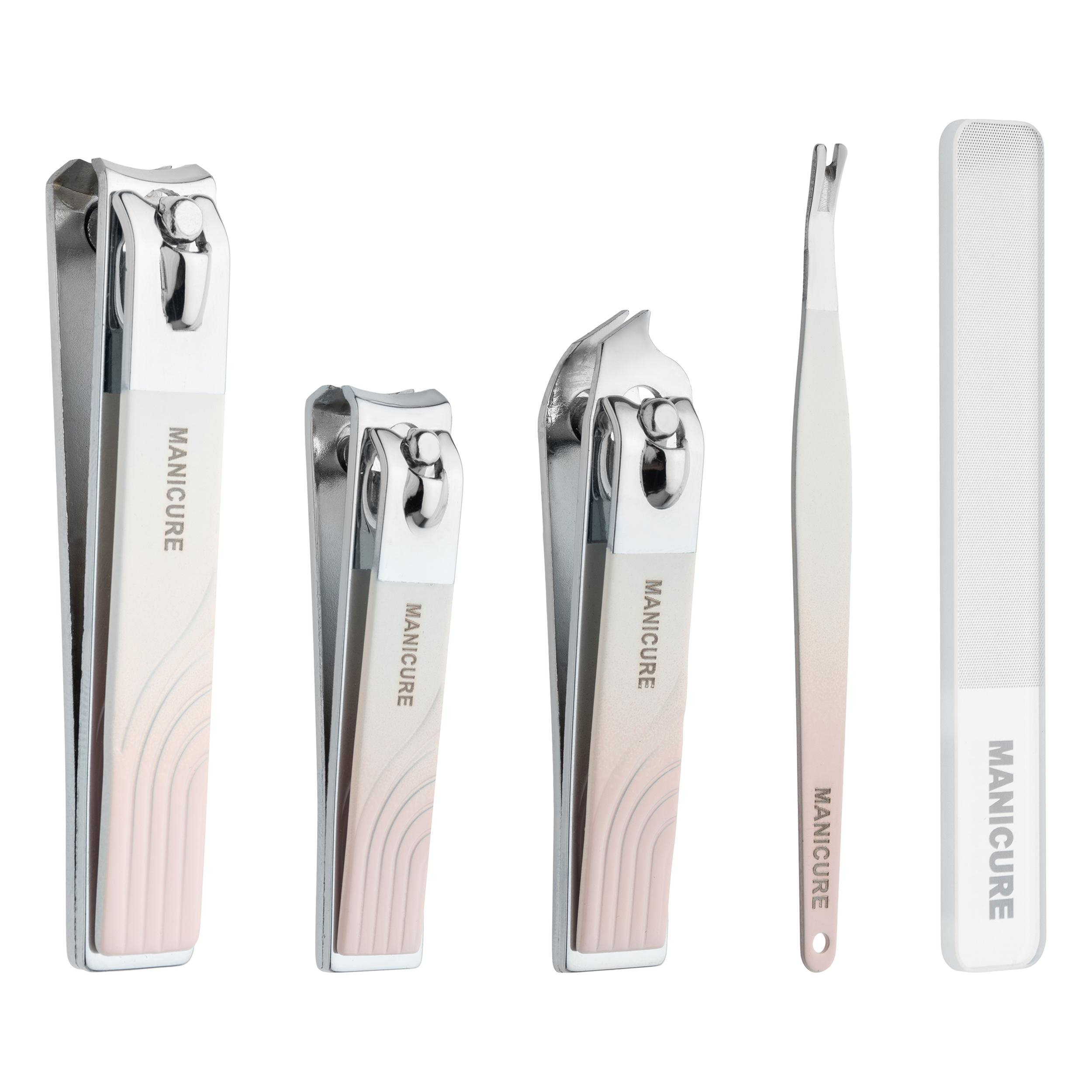 ست مانیکور و پدیکور مدل سفری بسته 5 عددی