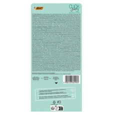 خود تراش بیک مدل 3 لبه به همراه تیغ یدک بسته 2 عددی