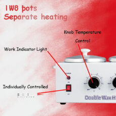 دستگاه موم گرم کن و ذوب وکس مدل Double