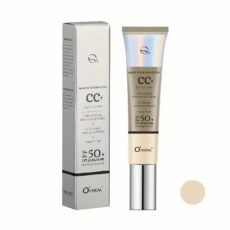 کرم ضدآفتاب رنگی اوچیل SPF 50 مدل C ممحافظ UVA ،UVB و PA+++  ضد چروک مناسب انواع پوست حجم 40 میلی لیتر