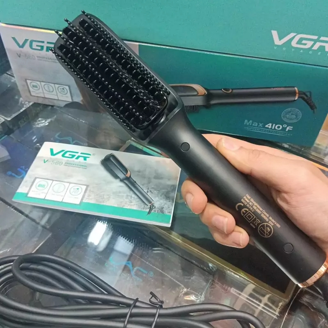 اتو و حالت دهنده ی مو وی جی ار مدل 560