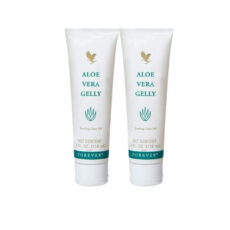 ژل کرم مرطوب کننده فوراور لیوینگ پروداکتس مدل آلوئه ورا وزن 130 گرم بسته 2 عددی