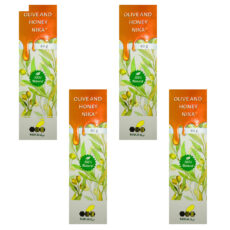 کرم ترمیم کننده نیکا مدل زیتون و عسل وزن 60 گرم بسته 4 عددی