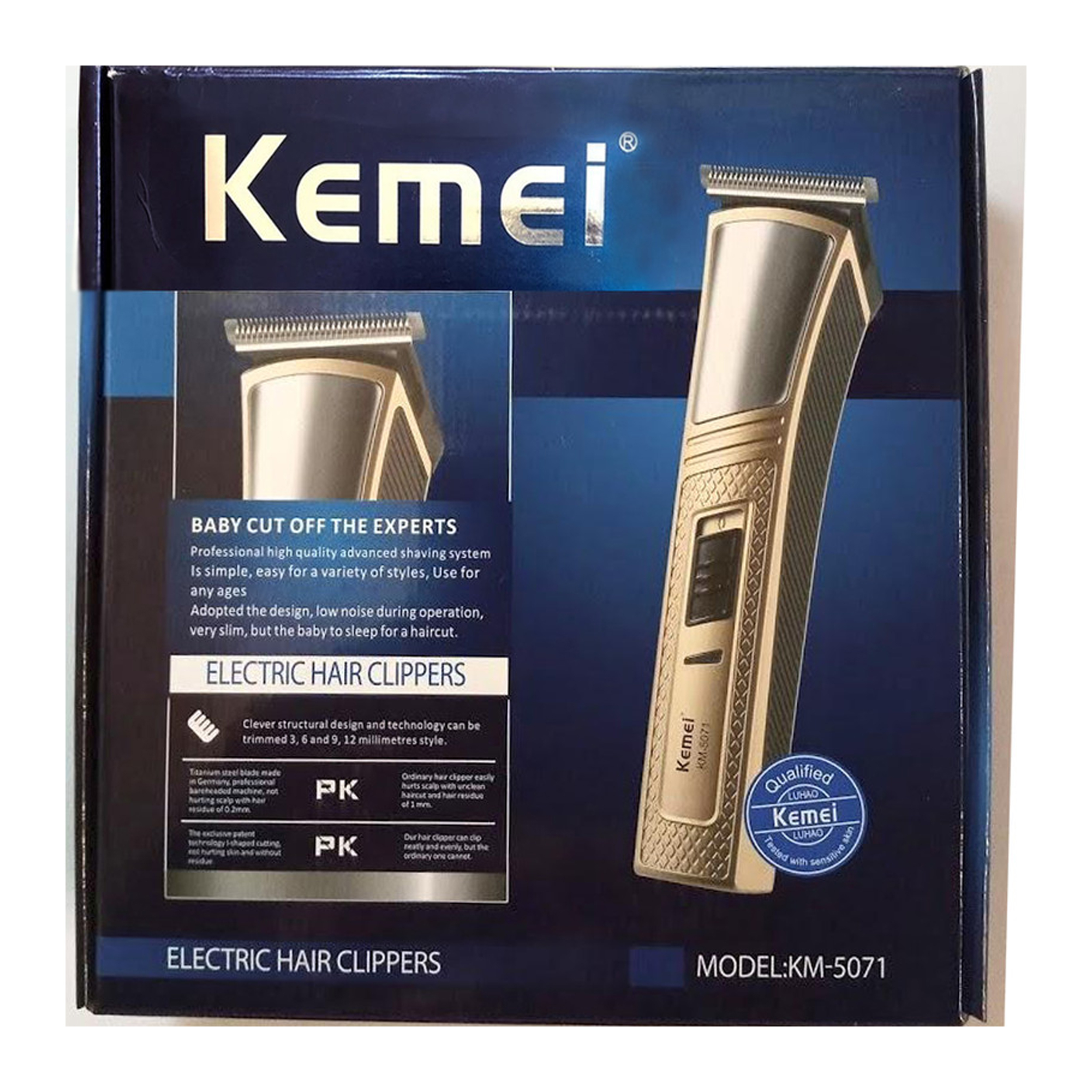 ماشین اصلاح موی صورت کیمی مدل KM-5071