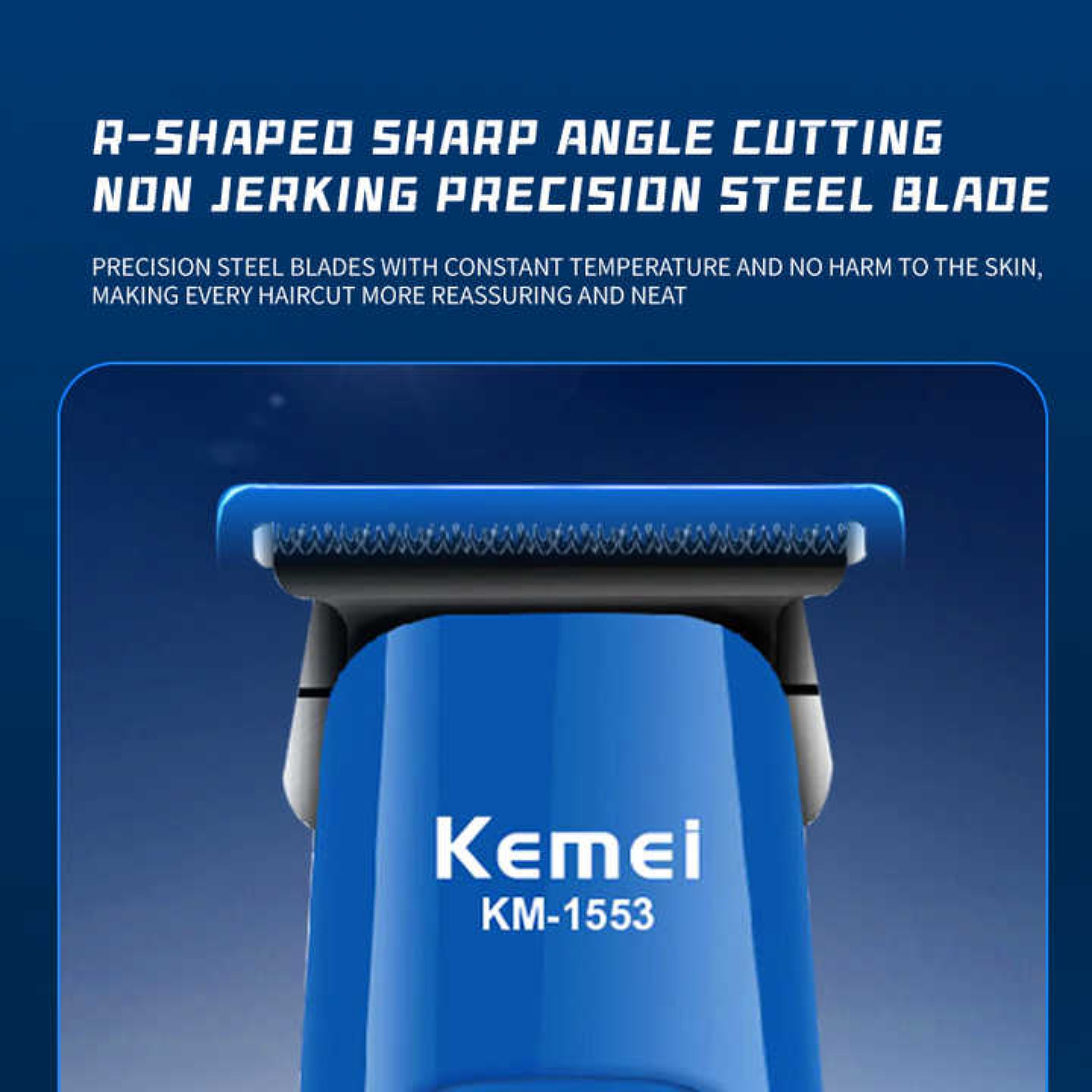 ماشین اصلاح موی سر و صورت کیمی مدل km-1553