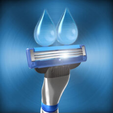 تیغ یدک ژیلت مدل Mach 3 Turbo بسته 4 عددی