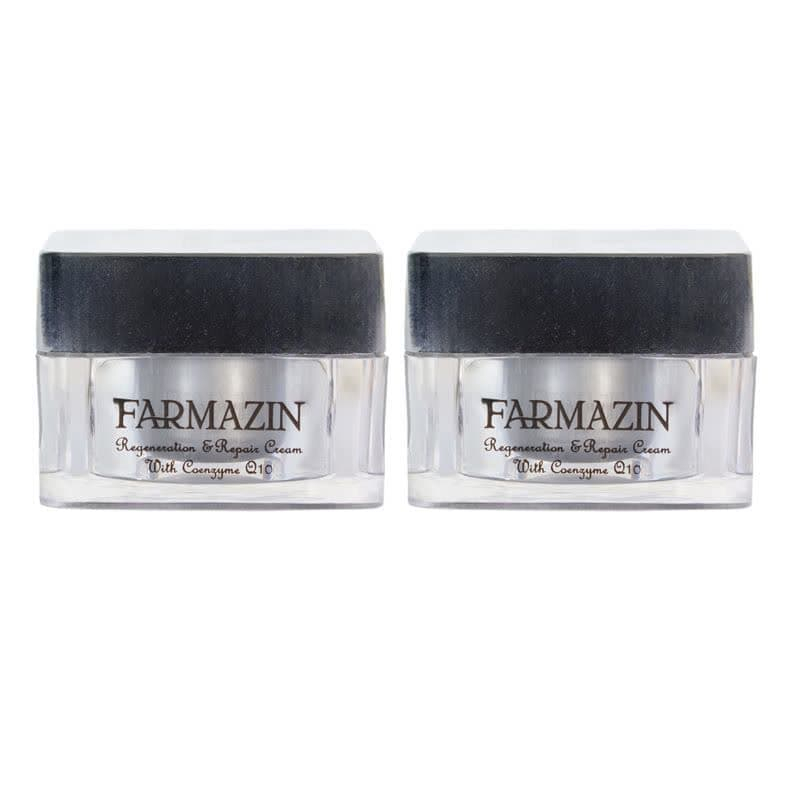 کرم ترمیم کننده دست و صورت فارمازین مدل کیوتن مناسب برای انواع پوست حجم 30 میلی لیتر مجموعه دو عددی