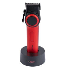 ماشین اصلاح موی سر و صورت شارژی وی جی ار مدل V-001(Gold)