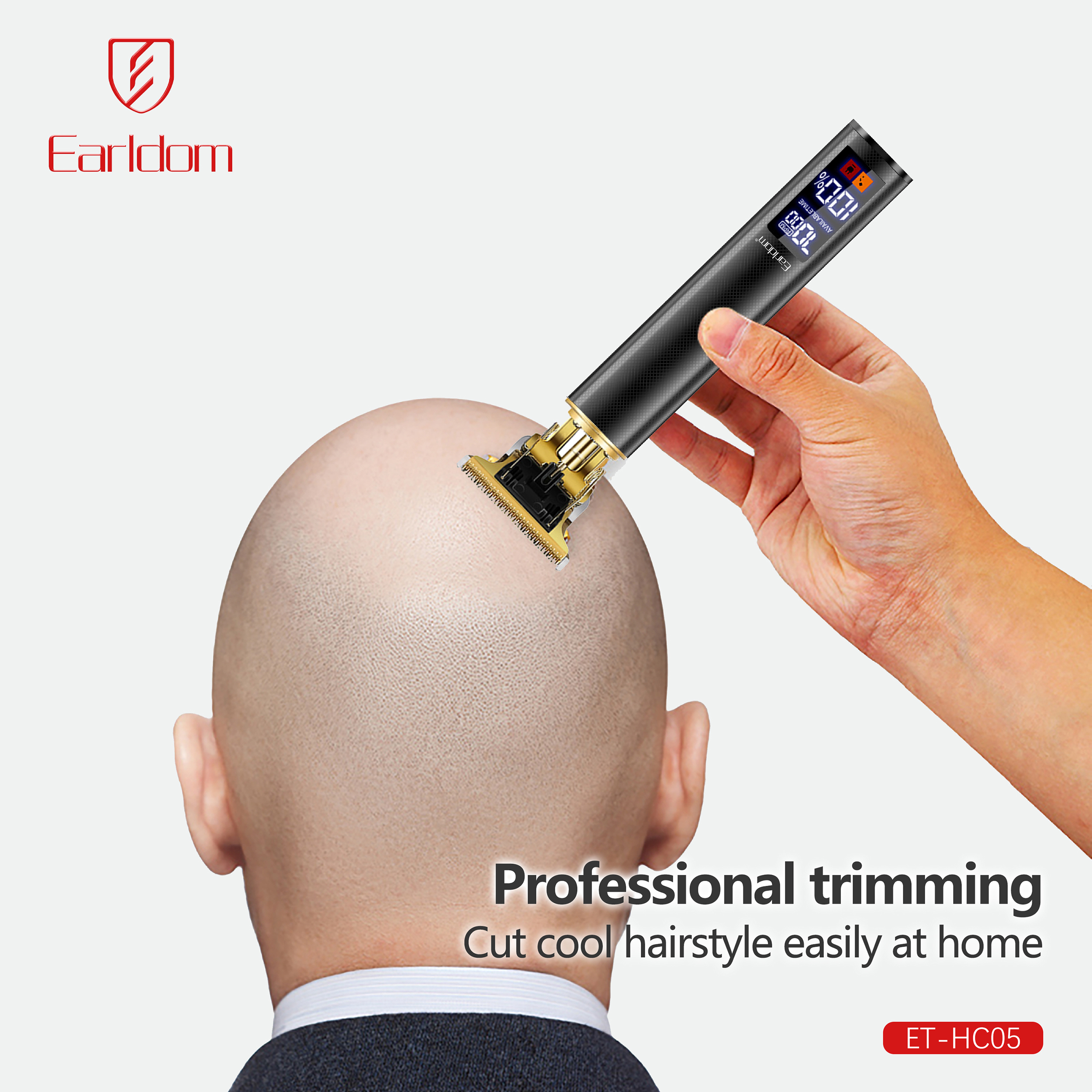 ماشین اصلاح موی سر و صورت شارژی ارلدام مدل HAIR CLIPPER HC05