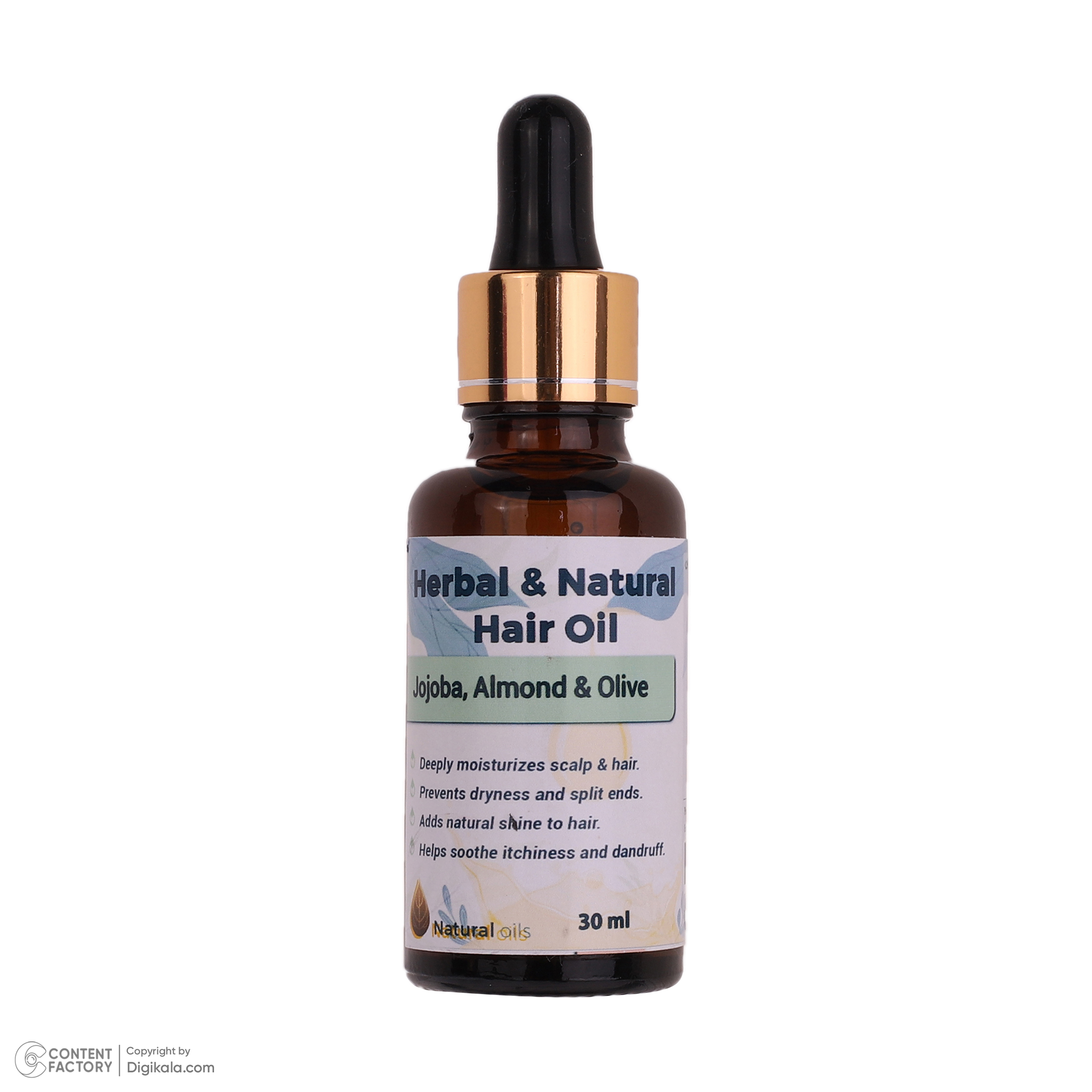 روغن ریزش و تقویت کننده مو سر هربال مدل HN حجم 240 میلی لیتر بسته 5 عددی