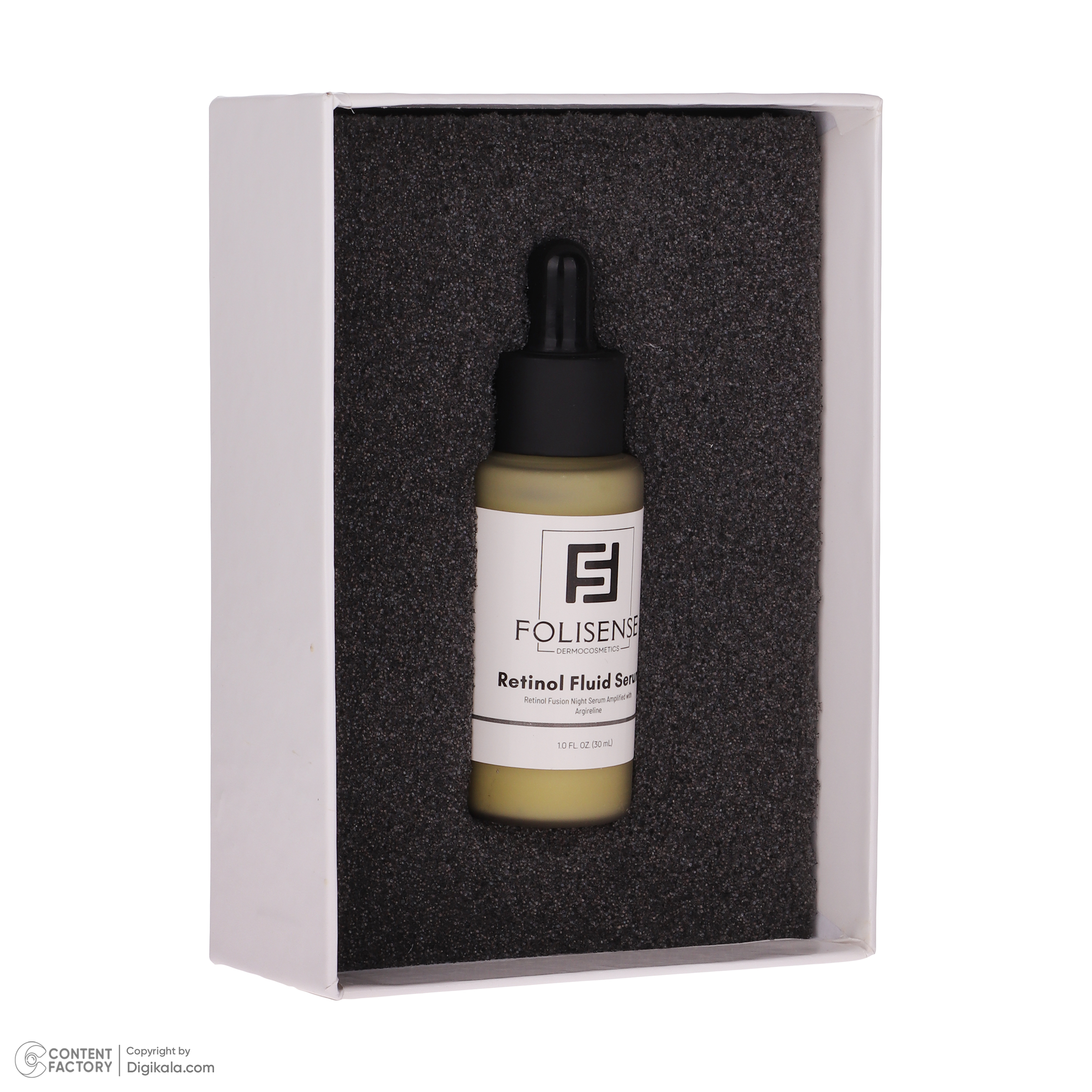 سرم ضد چروک فولیسنس مدل Rentinol Fluid Serum حجم 30 میلی‌لیتر