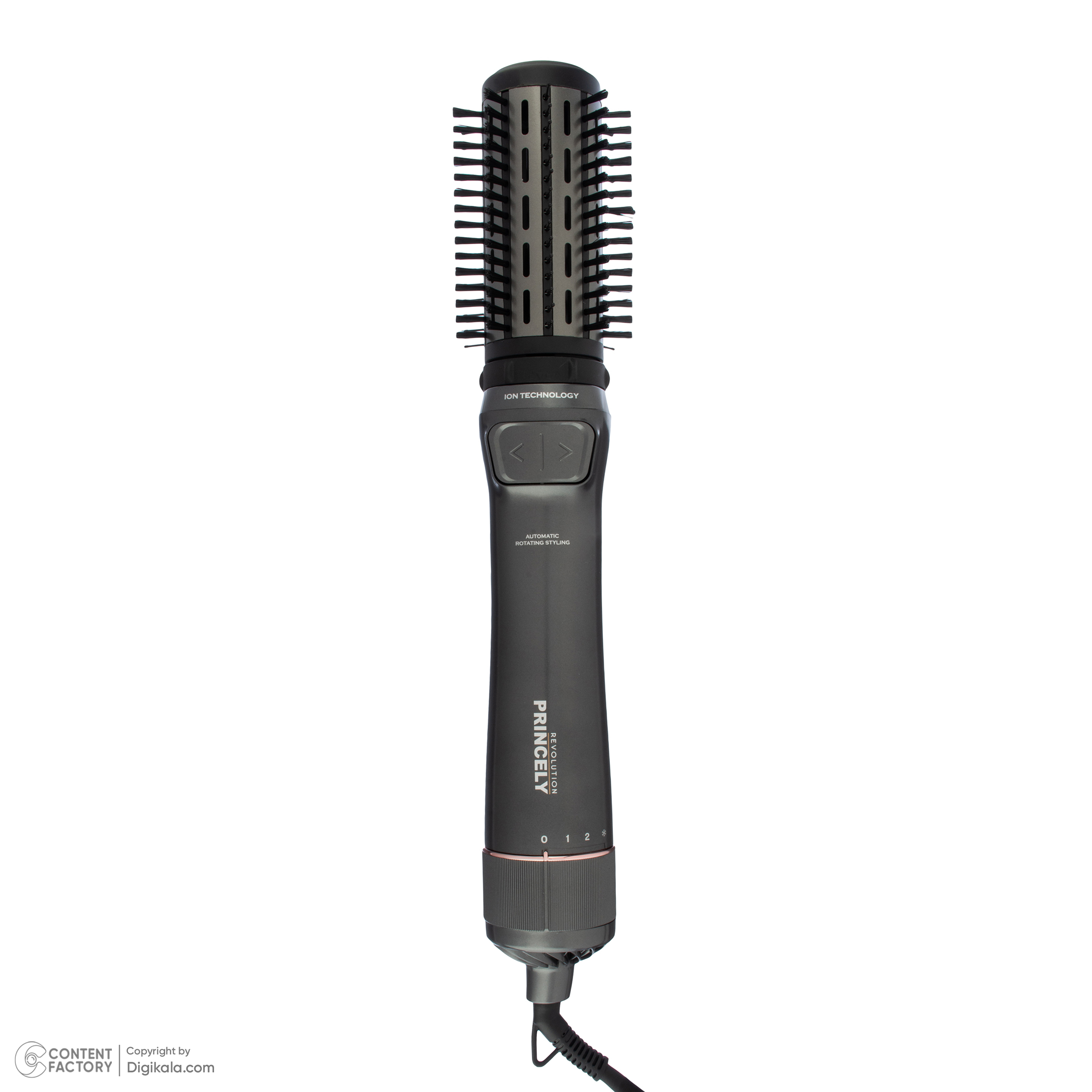 سشوار برس دار چرخشی پرنسلی مدل PR312AT