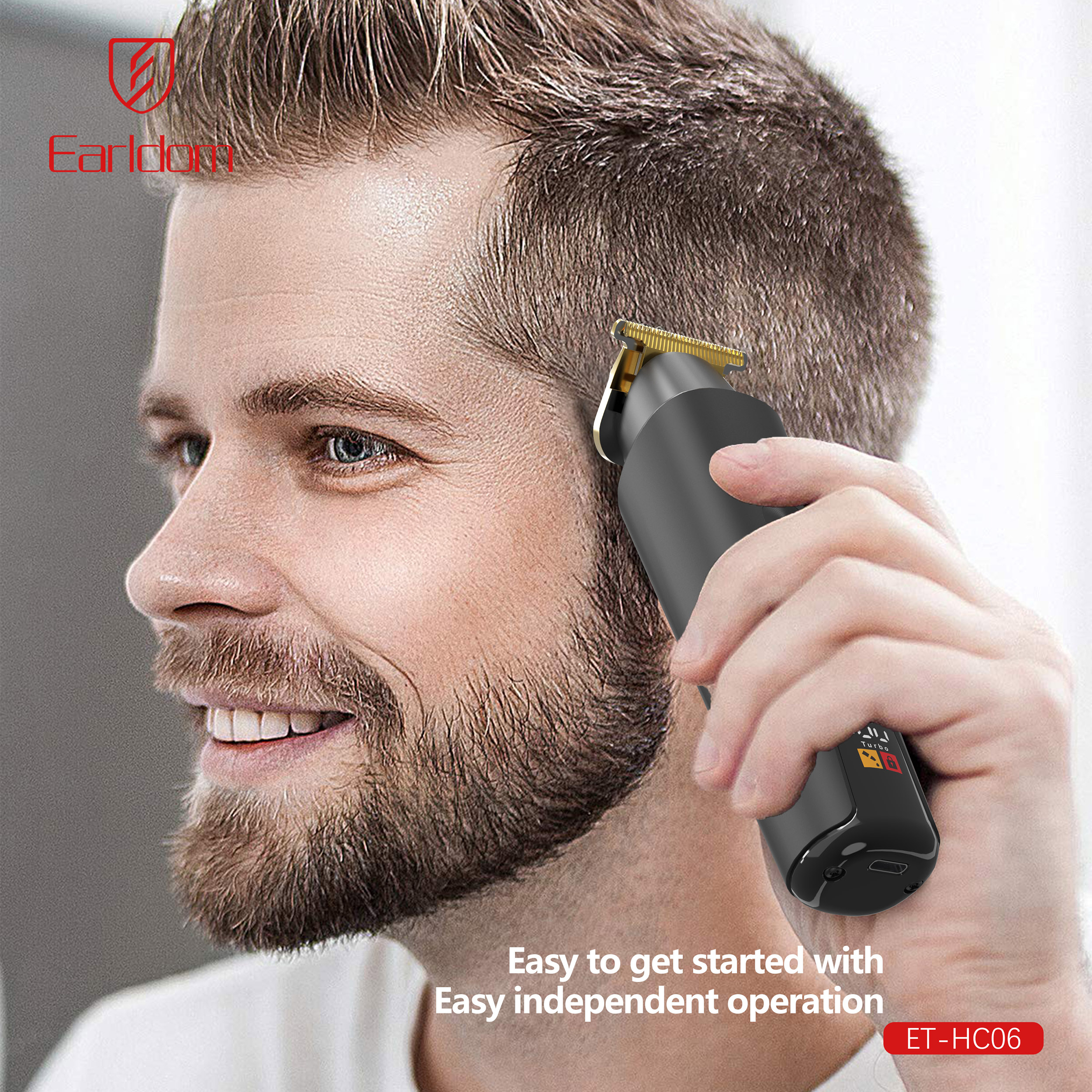 ماشین اصلاح موی سر و صورت شارژی ارلدام مدل HC06