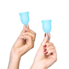 کاپ قاعدگی لیوا فارما مدل Plus سایز کوچک مجموعه 2 عددی