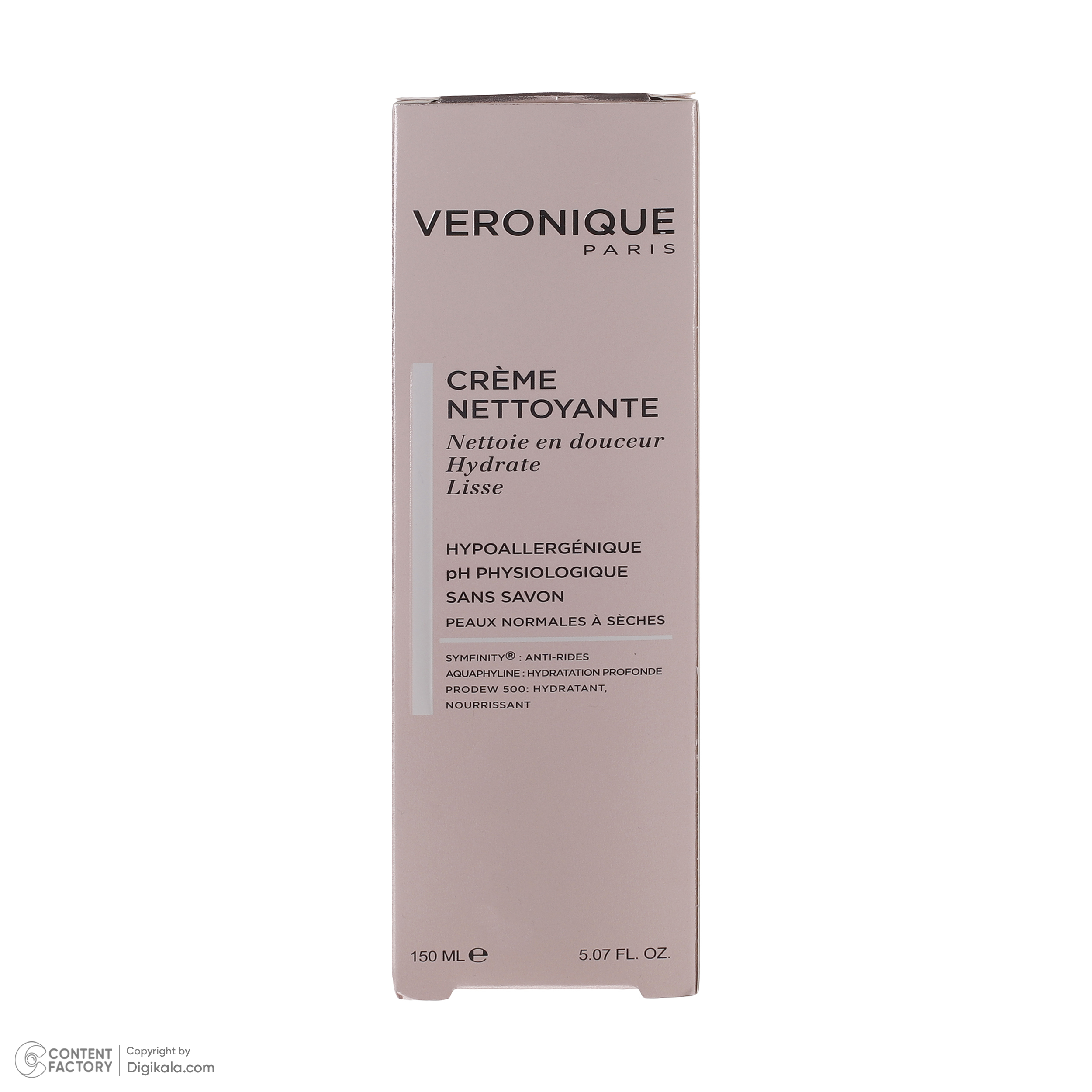 کرم پاک کننده صورت ورونیک مدل ND حجم 150 میلی لیتر
