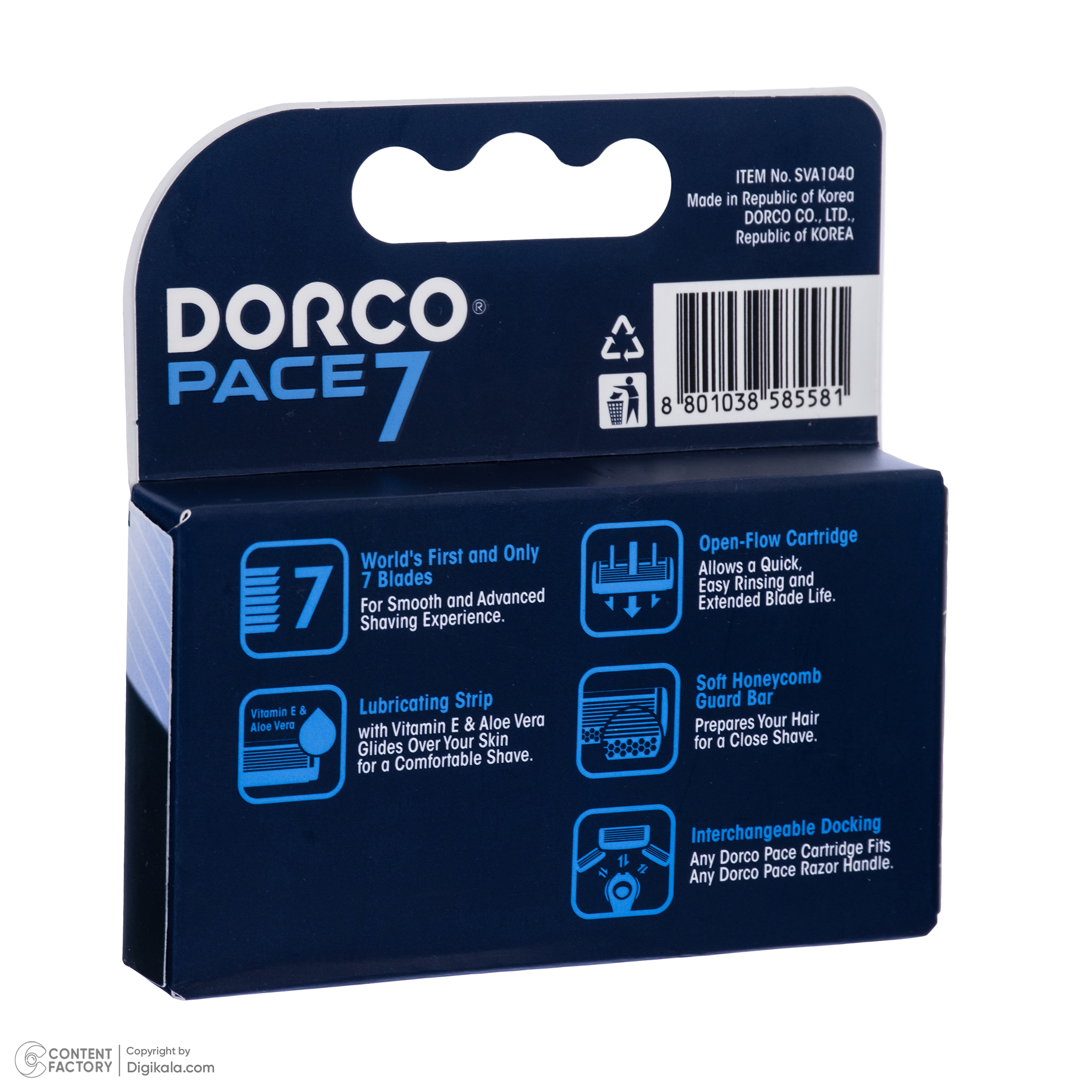 تیغ یدک دورکو مدل pace 7 بسته 4 عددی