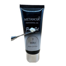 پلی ژل کاشت ناخن متانویا کد 02 حجم 60 میلی لیتر