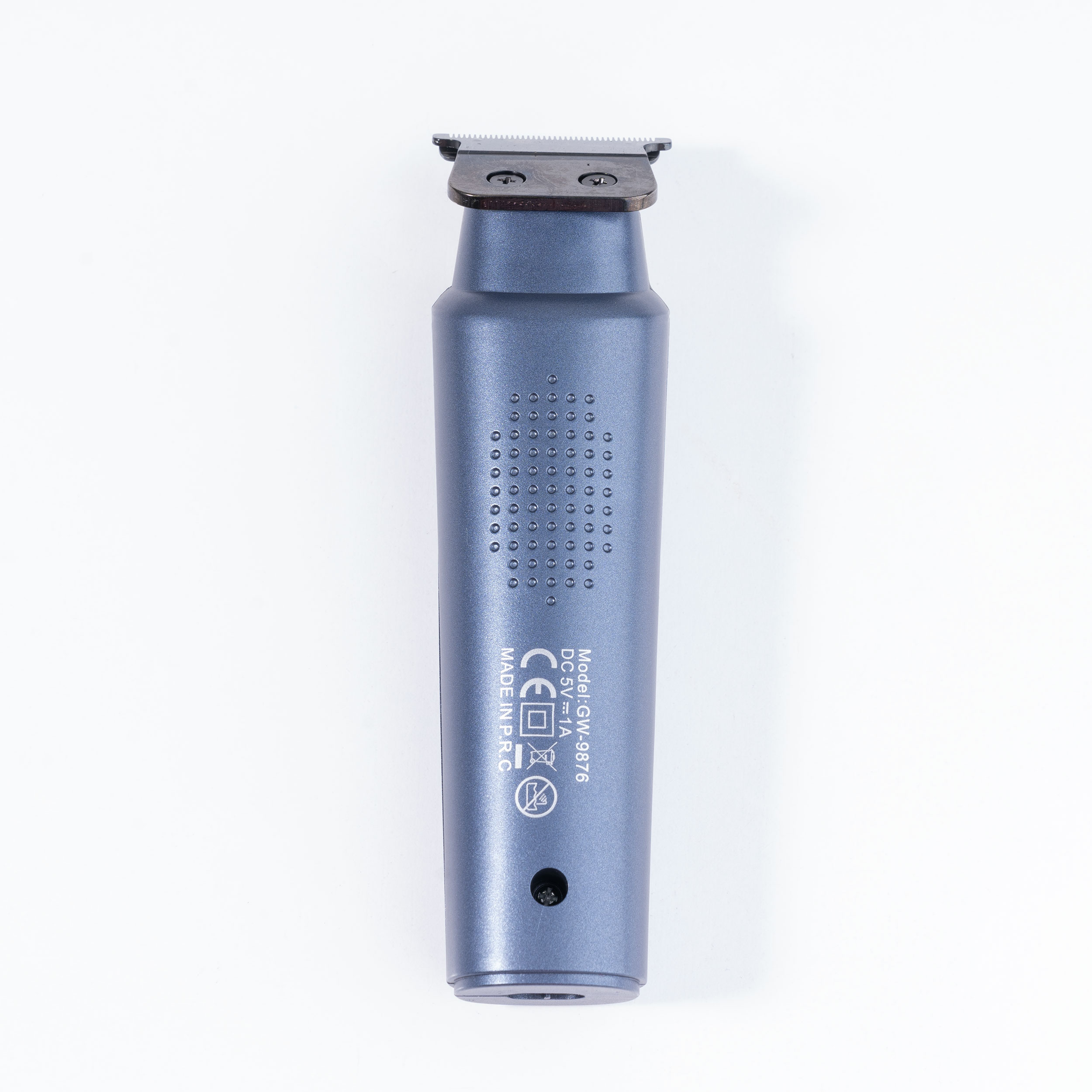 ماشین اصلاح موی سر و صورت جی دبلیو مدل GW-9876، اصلاح به صورت صفر زن، خط زن، منبع انرژی با کابل USB، تکنولوژی اصلاح به صورت تریم، اندازه اصلاح 1، 2 و 3 میلی‌متر، به‌همراه کابل USB، برس، روغن