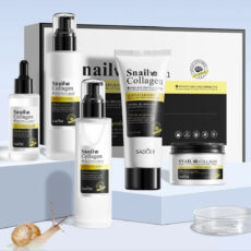 مجموعه مراقبت از پوست سادور مدل Snails and collagen مناسب برای انواع پوست بسته 5 عددی