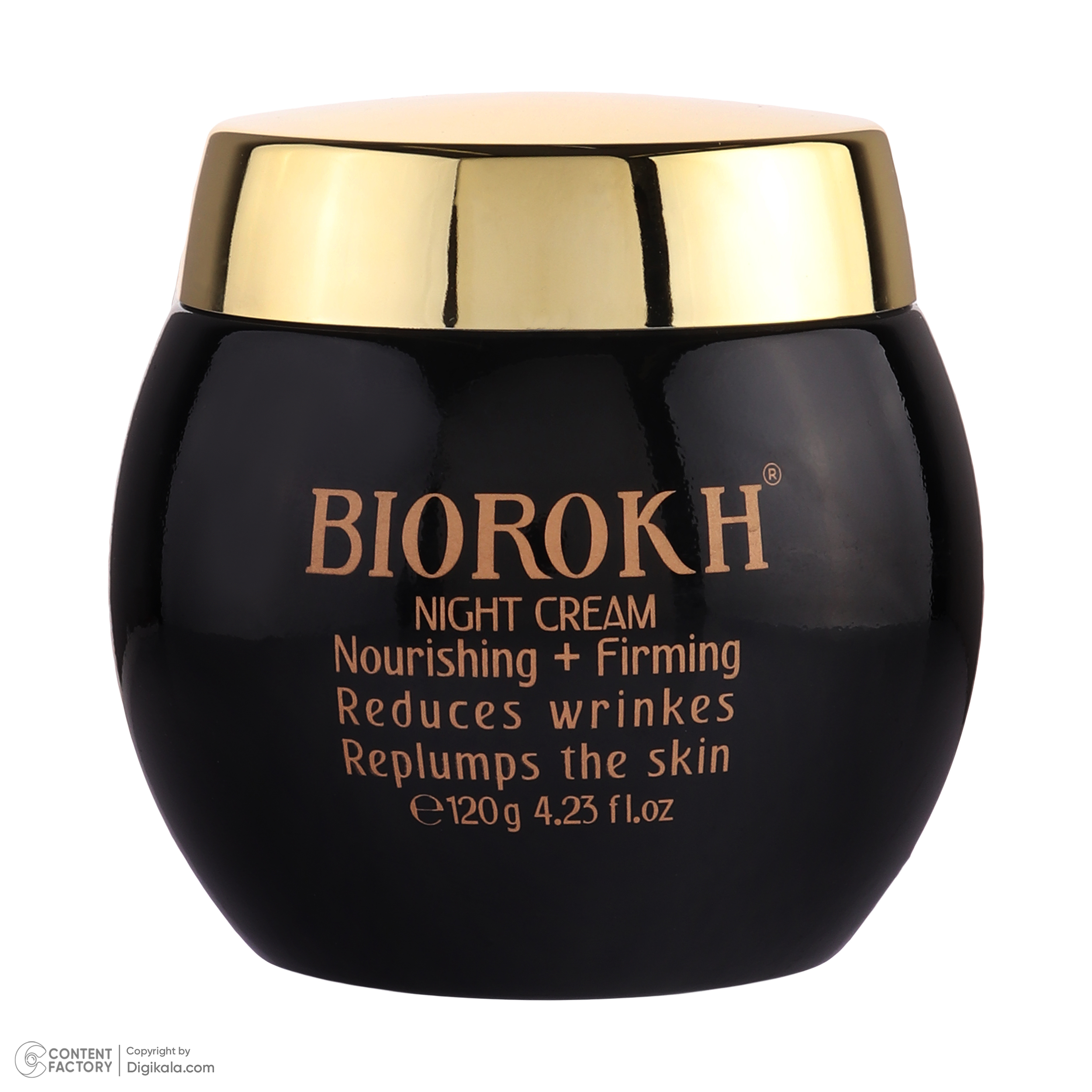 کرم ضد چروک بایورخ مدل Night مناسب انواع پوست وزن 120 گرم