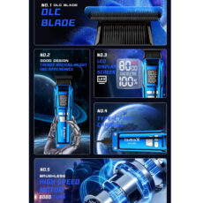 ماشین اصلاح موی سر و صورت کیمی مدل KM-2795