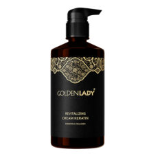 کراتین احیا کننده مو گلدن لیدی مدل Botox مناسب برای موهای کراتین شده و رنگ شده حجم 500 میلی لیتر
