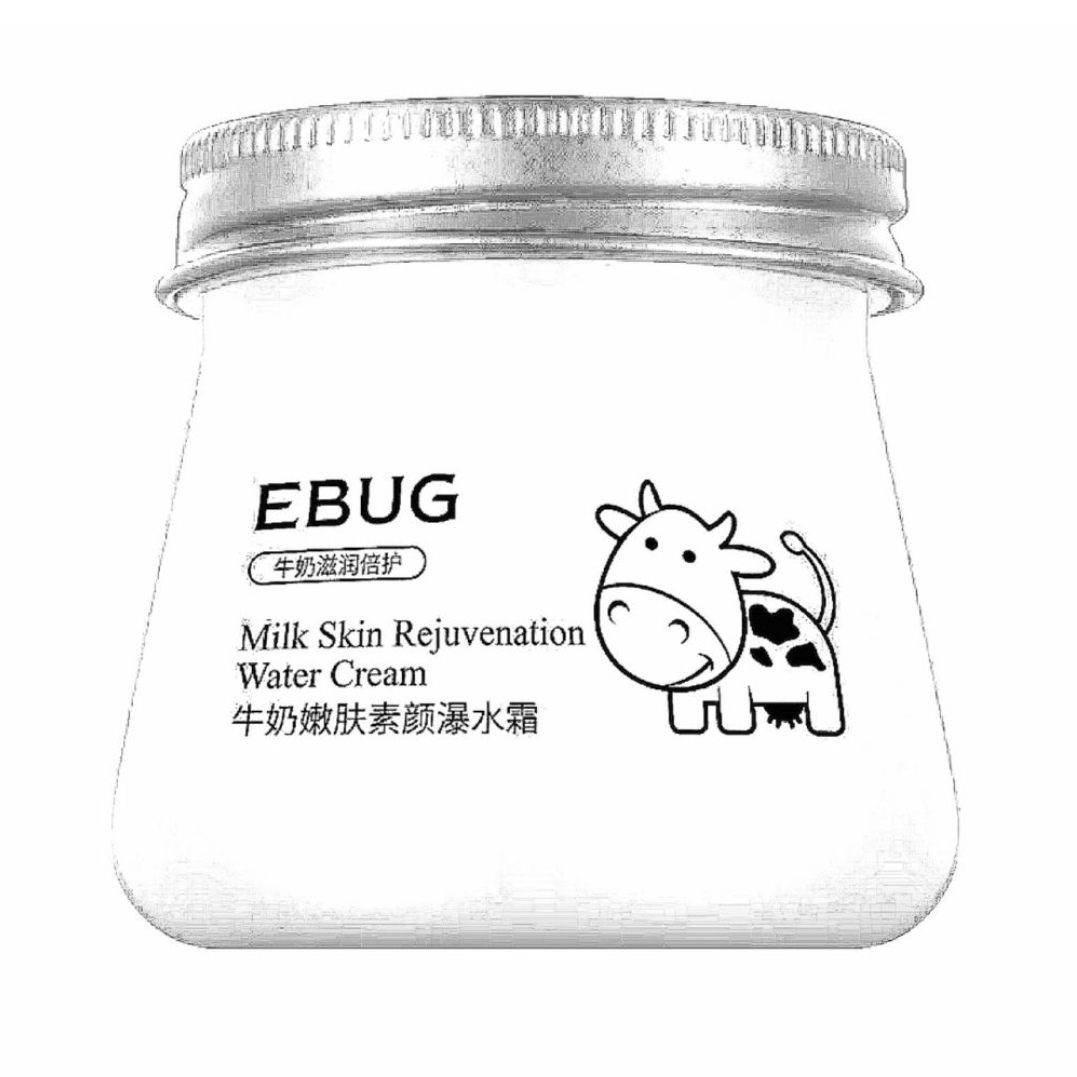 کرم مرطوب کننده و آبرسان ایباگ مدل شیر گاو حجم 80 میلی لیتر بسته 9 عددی