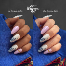 ناخن مصنوعی میراکل آرت کد 004S بسته 10 عددی