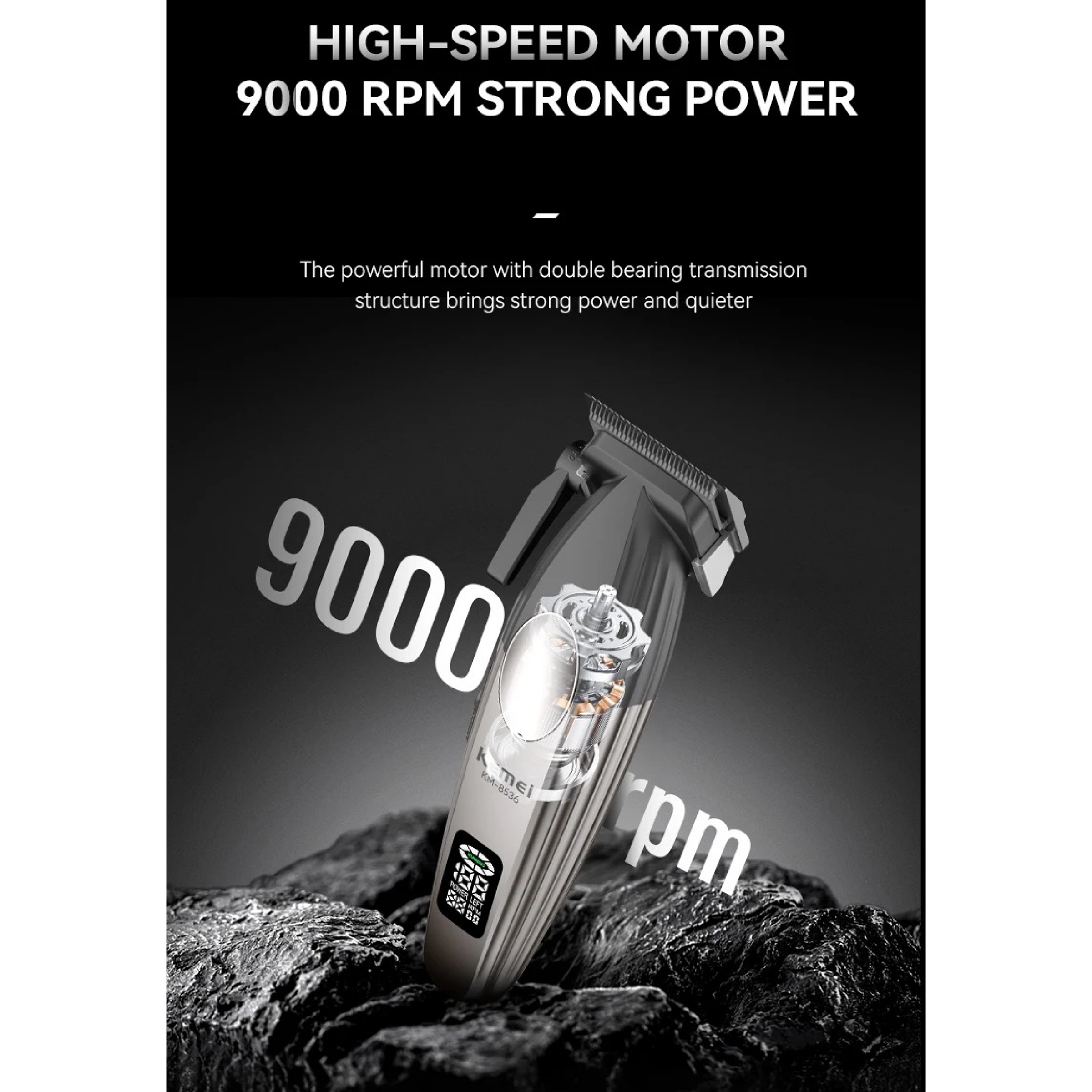 ماشین اصلاح موی سر و صورت کیمی مدل km-8536