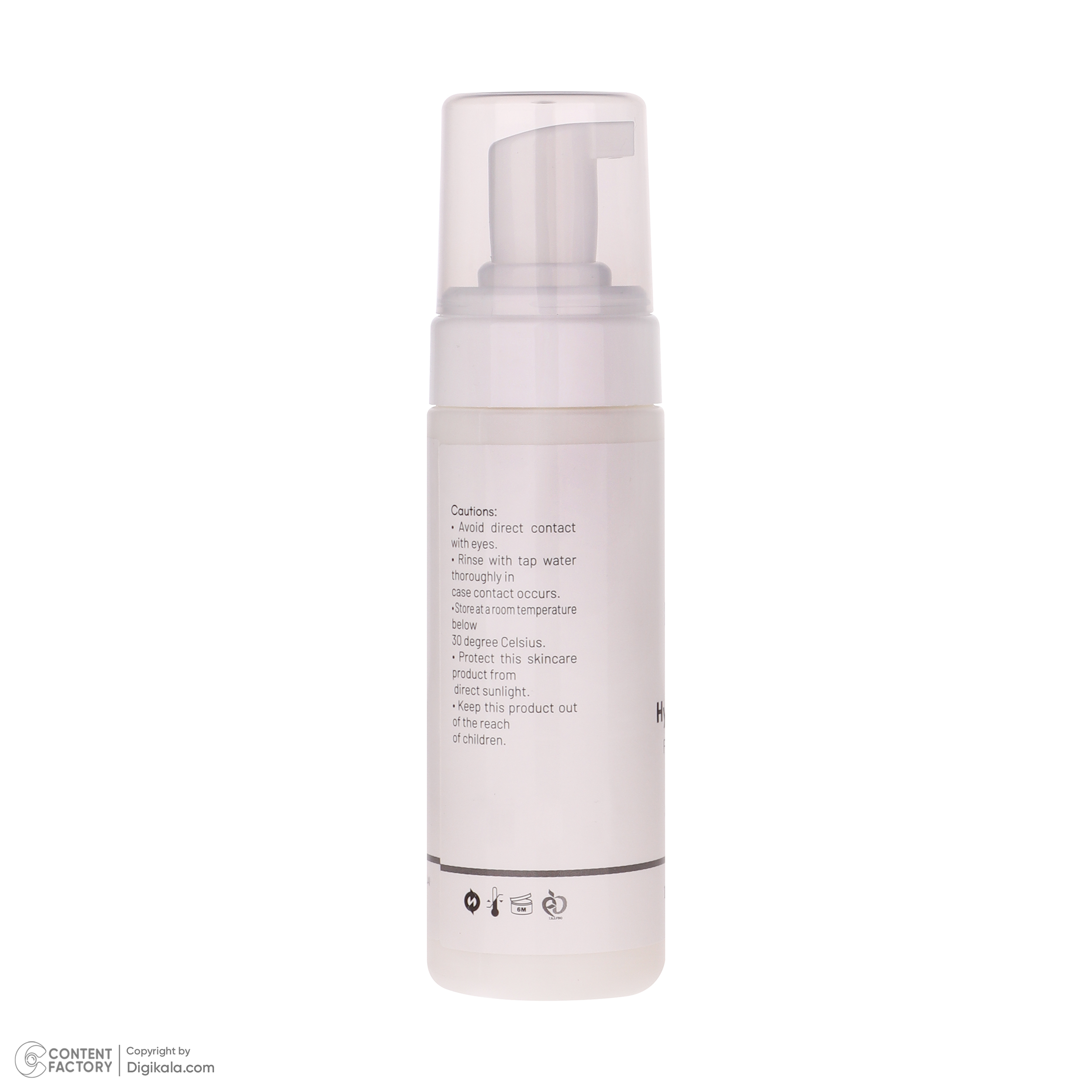 فوم شستشو صورت فولیسنس مدل Hyaluronic Acid مناسب پوستهای معمولی و خشک حجم 150 میلیلیتر