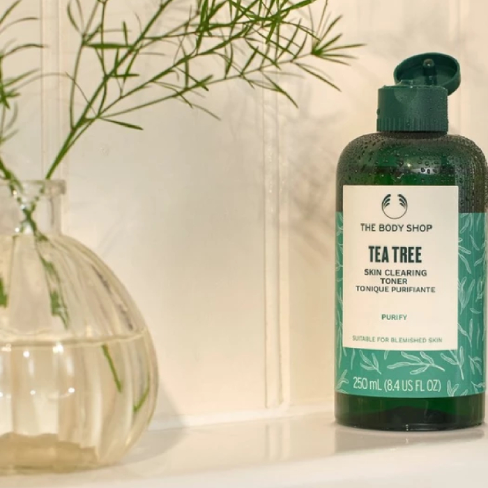 تونر بادی شاپ مدل   Tea Tree new look حجم 250 میلی لیتر